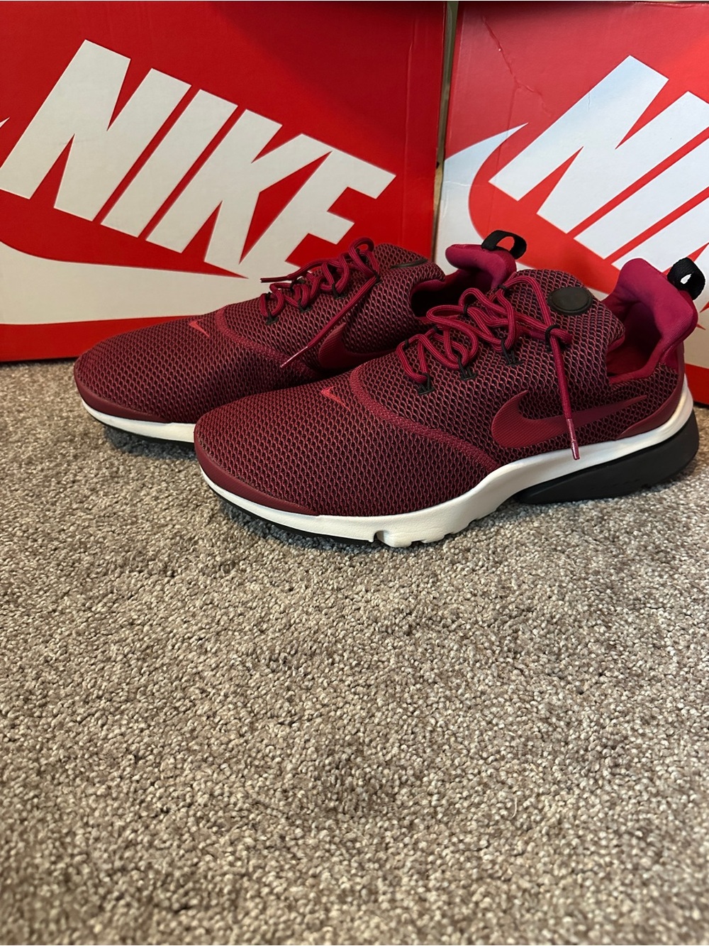 Nike Wmns Presto Fly SE 'Noble Red’ (2017) Size W11/M9.5